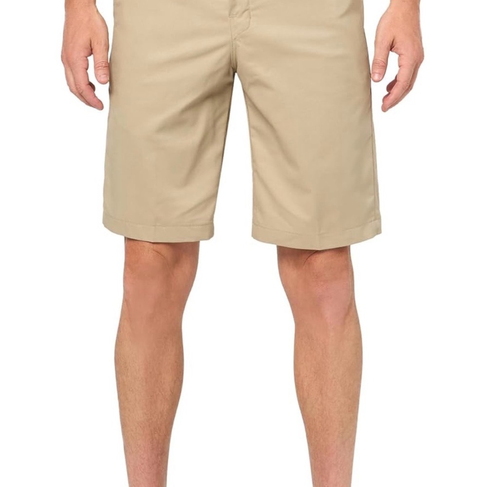 Dickies Men's Khaki Flat Front Shorts